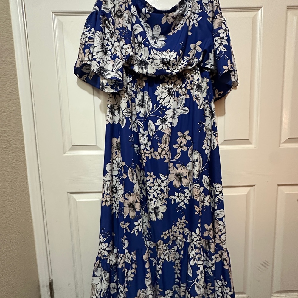 Eliza J Royal Blue Dress